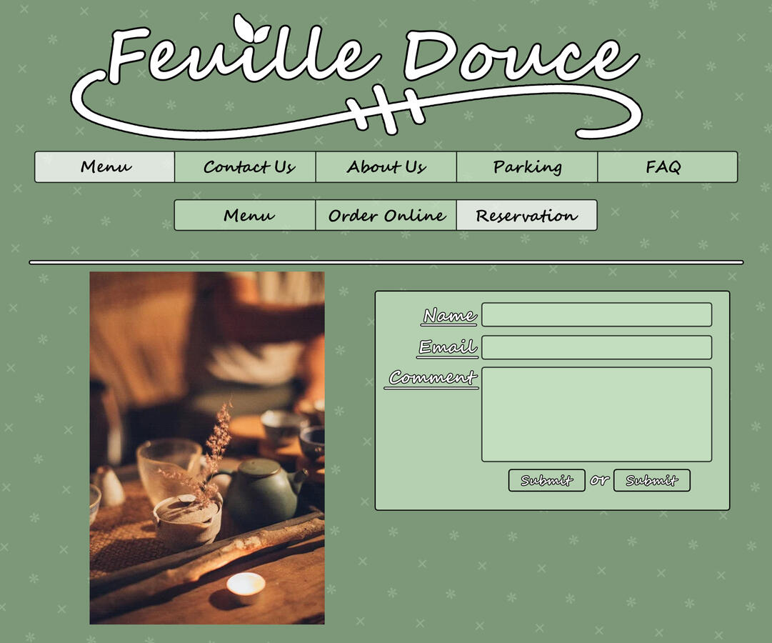 Feuille Douce - Reservation Info