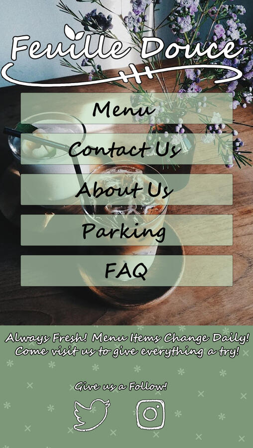 Feuille Douce - Home