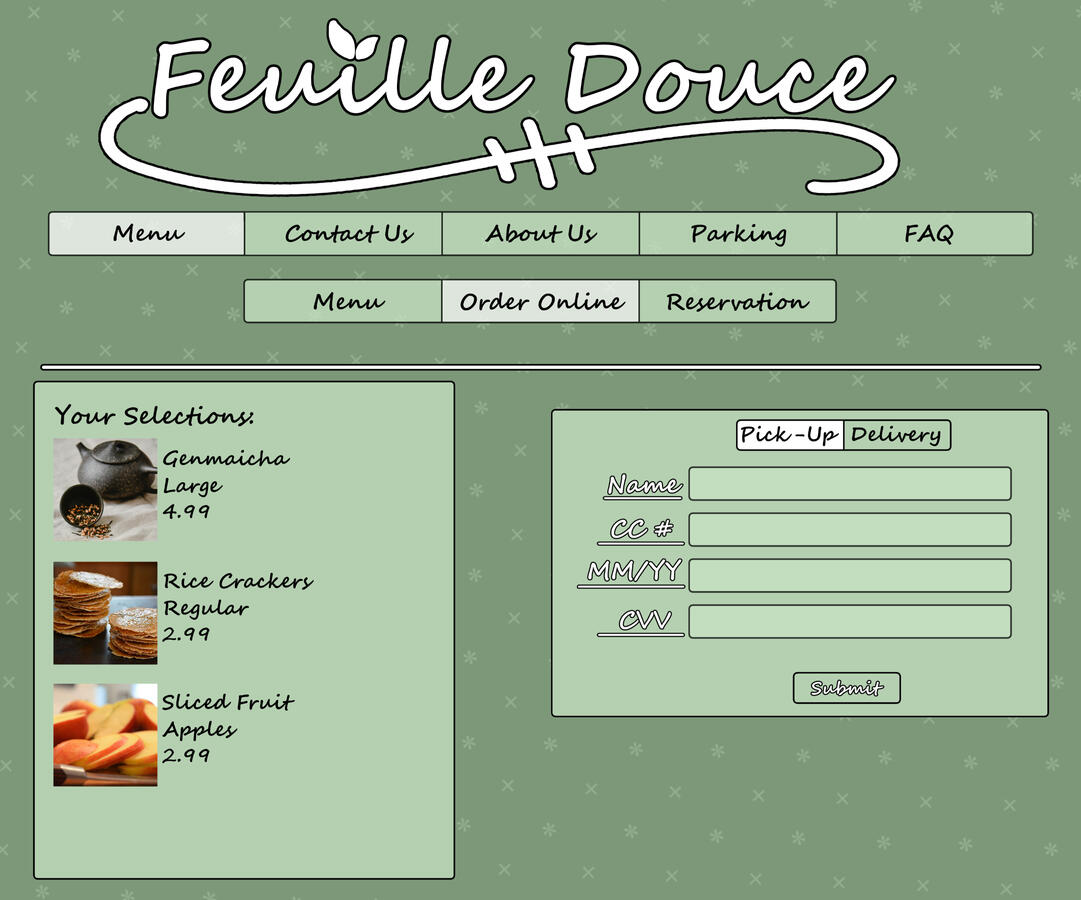 Feuille Douce - Cart