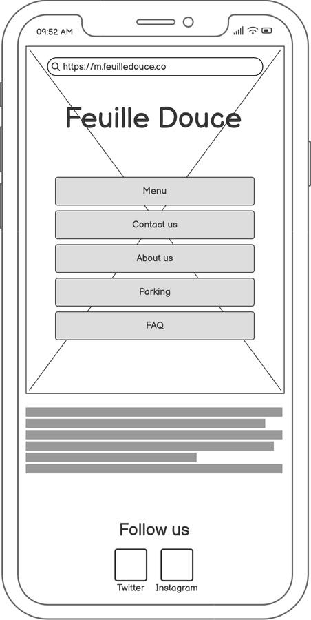 Feuille Douce - Home