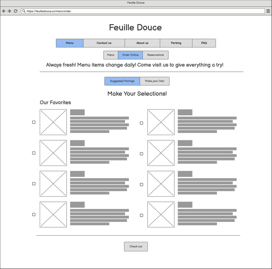 Feuille Douce - Suggested